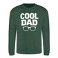 Cool Dad Bold Specs Style Father Day Printed Sweatshirt