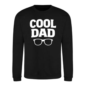 Cool Dad Bold Specs Style Father Day Printed Sweatshirt