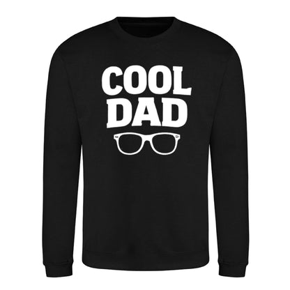 Cool Dad Bold Specs Style Father Day Printed Sweatshirt