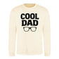 Cool Dad Bold Specs Style Father Day Printed Sweatshirt