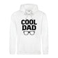 Cool Dad Glasses Printed Father Day Hoodie