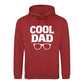 Cool Dad Glasses Printed Father Day Hoodie