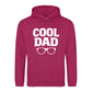 Cool Dad Glasses Printed Father Day Hoodie