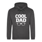 Cool Dad Glasses Printed Father Day Hoodie