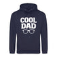 Cool Dad Glasses Printed Father Day Hoodie