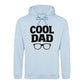 Cool Dad Glasses Printed Father Day Hoodie