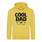 Cool Dad Glasses Printed Father Day Hoodie