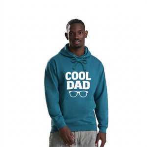 Cool Dad Glasses Printed Father Day Hoodie