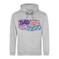 Worlds Best Dad Fathers Day Cool Dad You Rock Style Hoodie Father Day Hoodie - Gift for Dad UK