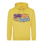 Worlds Best Dad Fathers Day Cool Dad You Rock Style Hoodie Father Day Hoodie - Gift for Dad UK