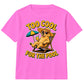 Cool Dog Lounging Too Cool For The Pool Summer Kids T-Shirt