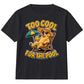 Cool Dog Lounging Too Cool For The Pool Summer Kids T-Shirt