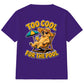 Cool Dog Lounging Too Cool For The Pool Summer Kids T-Shirt