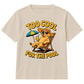 Cool Dog Lounging Too Cool For The Pool Summer Kids T-Shirt