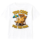 Cool Dog Lounging Too Cool For The Pool Summer Kids T-Shirt