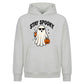 Cool ghost coffee cup graphic Halloween Oversized Hoodie