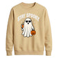 Cool ghost sunglasses drink Halloween Unisex Sweatshirt