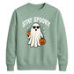 Cool ghost sunglasses drink Halloween Unisex Sweatshirt