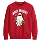 Cool ghost sunglasses drink Halloween Unisex Sweatshirt