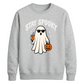 Cool ghost sunglasses drink Halloween Unisex Sweatshirt