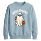 Cool ghost sunglasses drink Halloween Unisex Sweatshirt