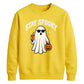 Cool ghost sunglasses drink Halloween Unisex Sweatshirt