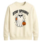 Cool ghost sunglasses drink Halloween Unisex Sweatshirt