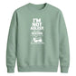 Cool lazy cat resting eyes Funny Memes Unisex Sweatshirt