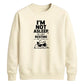 Cool lazy cat resting eyes Funny Memes Unisex Sweatshirt
