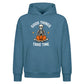 Cool meditating skeleton quote Halloween Oversized Hoodie