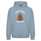 Cool meditating skeleton quote Halloween Oversized Hoodie
