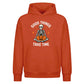 Cool meditating skeleton quote Halloween Oversized Hoodie