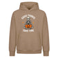 Cool meditating skeleton quote Halloween Oversized Hoodie