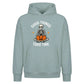 Cool meditating skeleton quote Halloween Oversized Hoodie