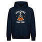 Cool meditating skeleton quote Halloween Oversized Hoodie