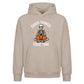 Cool meditating skeleton quote Halloween Oversized Hoodie