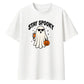 Cool shades ghost stay spooky Halloween Oversized T-Shirt