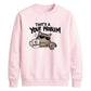 Cool sunglasses cat quote Funny Memes Unisex Sweatshirt