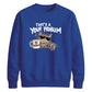 Cool sunglasses cat quote Funny Memes Unisex Sweatshirt