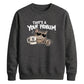 Cool sunglasses cat quote Funny Memes Unisex Sweatshirt