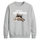 Cool sunglasses cat quote Funny Memes Unisex Sweatshirt