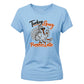 Cool turkey coffee graphic Thanks Giving Ladies T-Shirt