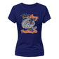 Cool turkey coffee graphic Thanks Giving Ladies T-Shirt