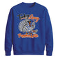 Cool turkey pumpkin latte art Thanksgiving Unisex Sweatshirt