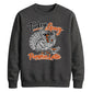 Cool turkey pumpkin latte art Thanksgiving Unisex Sweatshirt