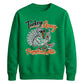 Cool turkey pumpkin latte art Thanksgiving Unisex Sweatshirt