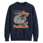 Cool turkey pumpkin latte art Thanksgiving Unisex Sweatshirt