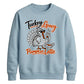 Cool turkey pumpkin latte art Thanksgiving Unisex Sweatshirt