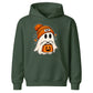 Cosy bobble hat ghost trick or treat Halloween Kids Hoodie