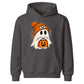 Cosy bobble hat ghost trick or treat Halloween Kids Hoodie